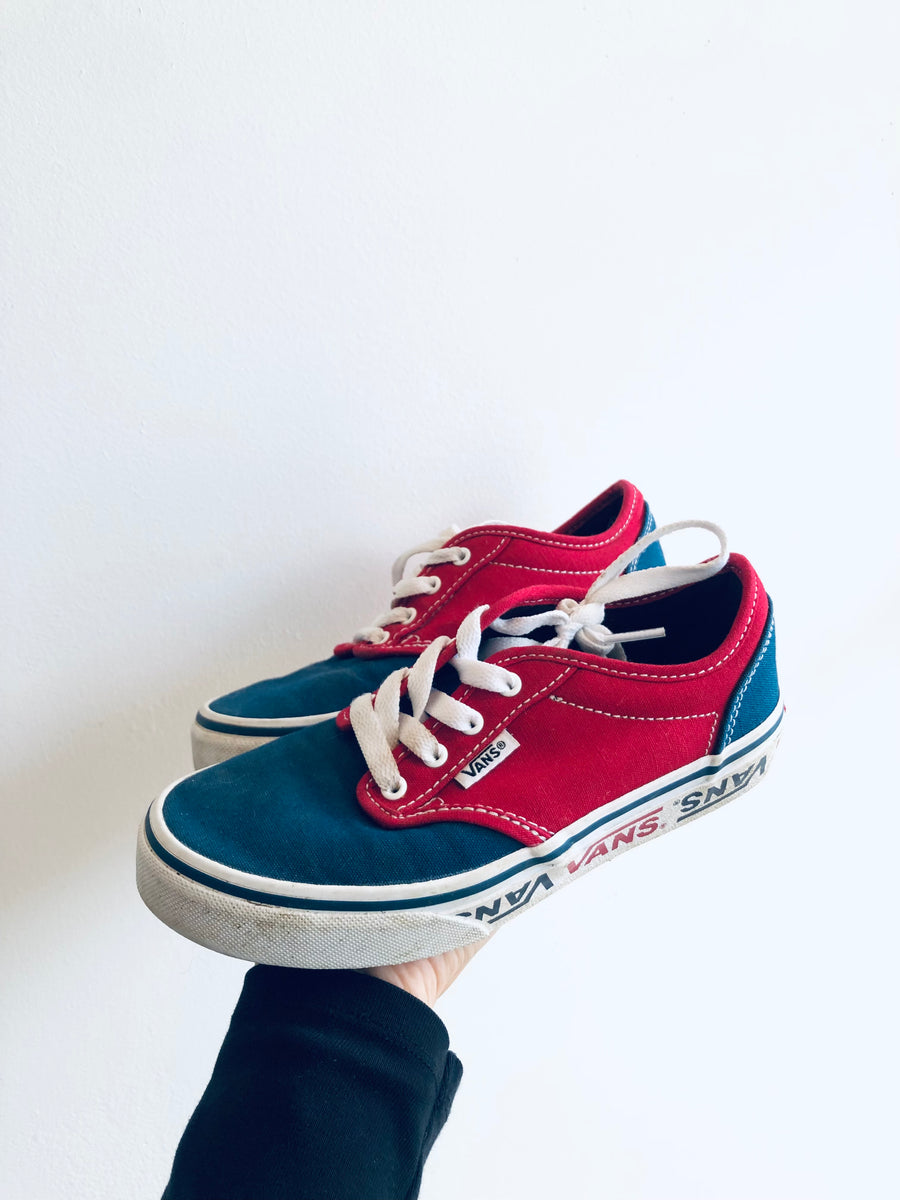 Color block lace up hot sale sneakers