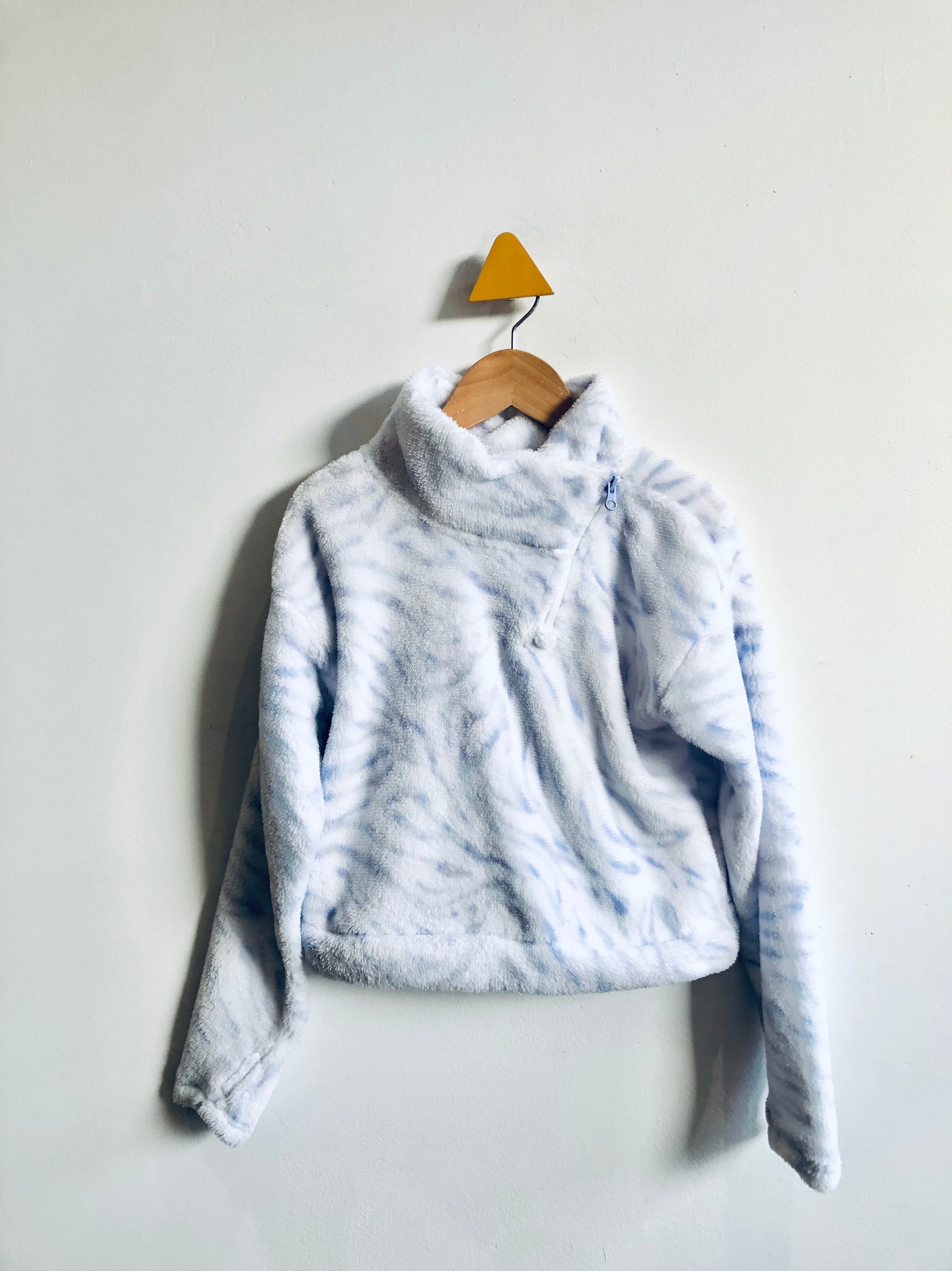 Fuzzy Half Zip Sweater 7 8Y TOKKI