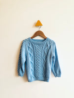 Handknit Cableknit Sweater (2-3Y)