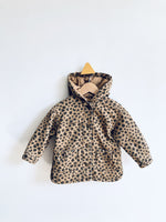 Zara Leopard Print Jacket (markings) (12-18M)