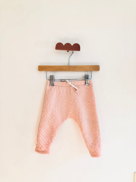 Anko Quilted Leggings - Blush (3-6M)