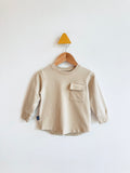 Olive & Scout Lightweight Pocket Sweatshirt (faded marks near centre) (18-24M)