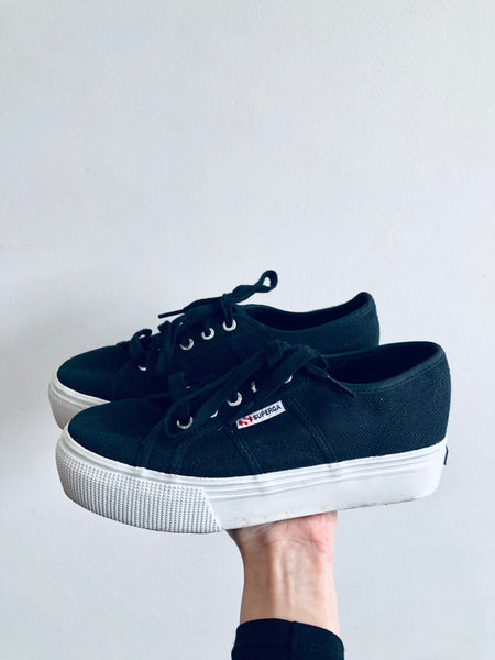 Superga Platform Sneakers (Adult 7.5)