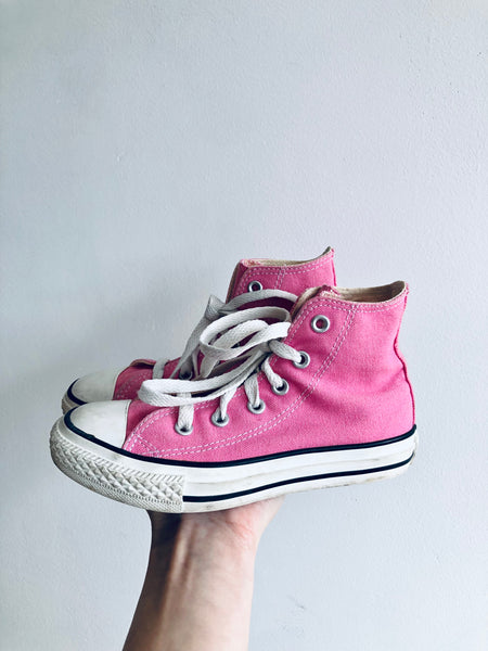 Converse Lace Up High Top Shoes (12 Kid)