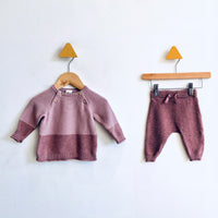 H&M Two-Tone Knit Set (2-4M)