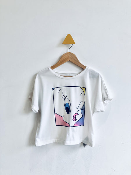 Gap x Warner Brothers Extra-Soft Tweetie Bird Tee (8-9Y)