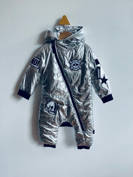 Nununu Skull Patch Puffy Snowsuit (12-18M)