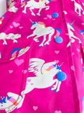 Hatley REALLY LOVED Terry Lined Unicorn Raincoat (2Y)