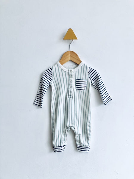 Pehr Striped Romper (0-3M)