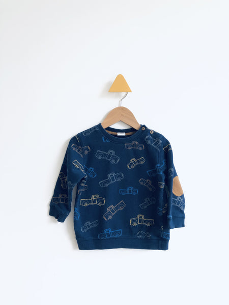 H&M Pickup Truck Lightweight Sweatshirt (12-18M)