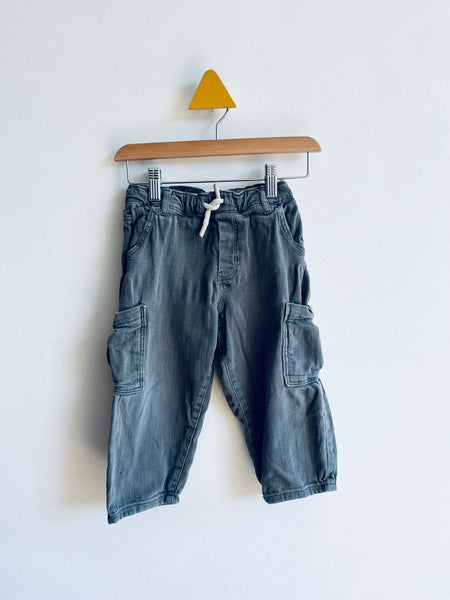 Zara Soft Cargo Jeans (3-4Y)