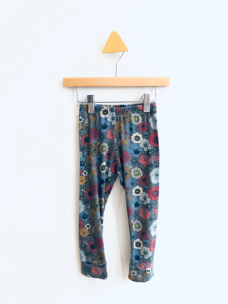 Little & Lively Floral Bamboo Blend Leggings (2Y)