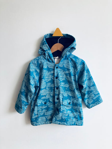 Hatley Shark Print Raincoat (3Y)