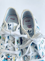 Adidas Goofy Print Lace-Up Tennis Shoe (10.5 Toddler)