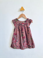 Gap Flowers & Butterflies Corduroy Dress (12-24M)