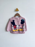 Zara Minnie & Mickey Sweatshirt (12-18M)