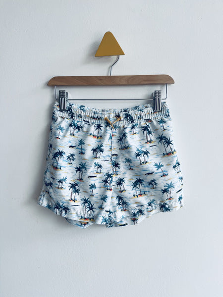 Zara Palm Tree Swim Shorts (8-9Y)