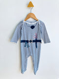 Stella McCartney Kids Striped Pirate Onesie (12M)