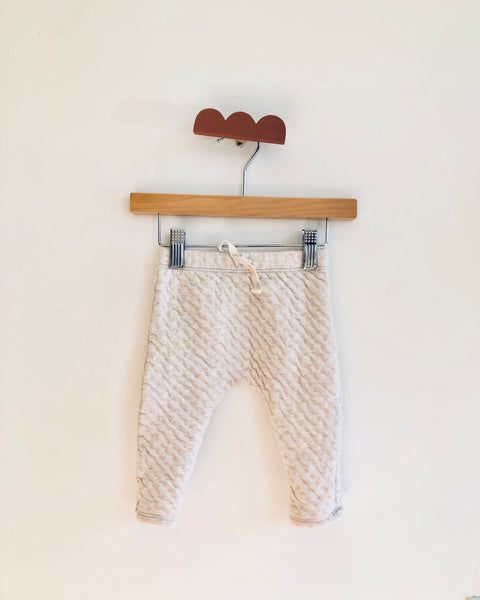 Anko Quilted Leggings - Oat (3-6M)