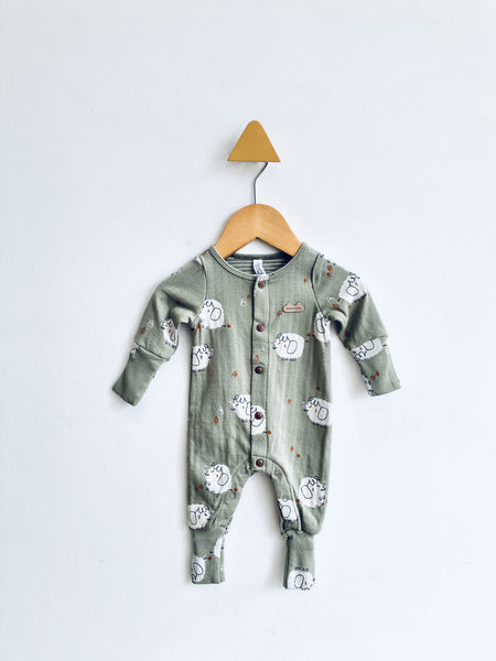 Souris Mini Elephant Romper (0-1M)