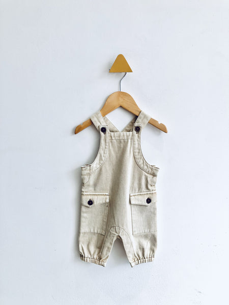 Rise Little Earthling Cotton Overalls (0-3M)
