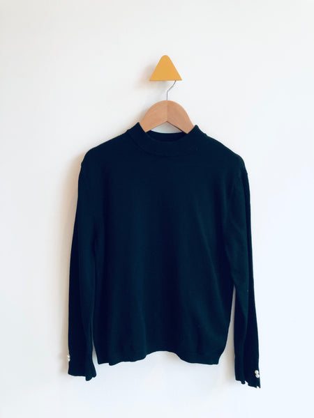 Zara pearl cuff on sale sweater